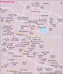 Pudukkottai City Map