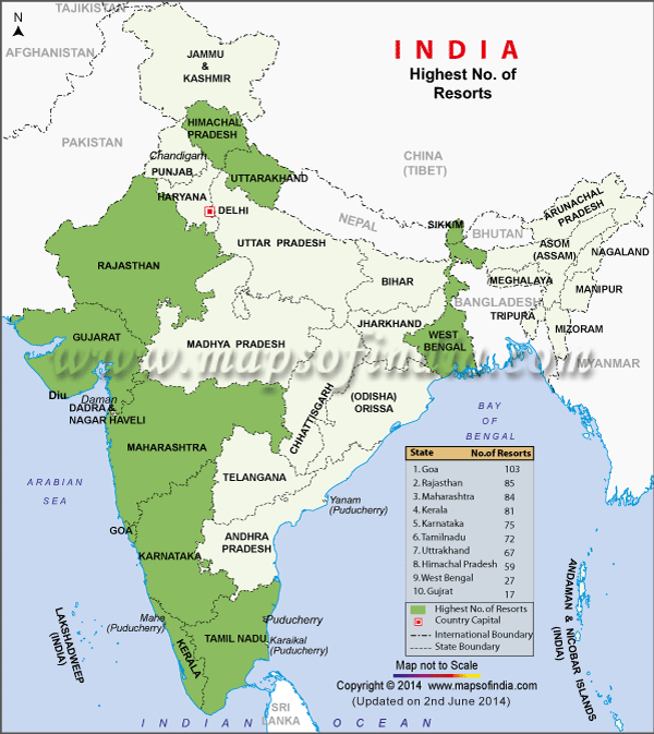 Resorts in India