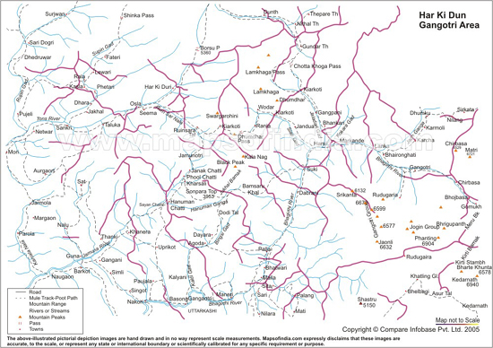 Har Ki Dhun - Gangotri Trekking Area