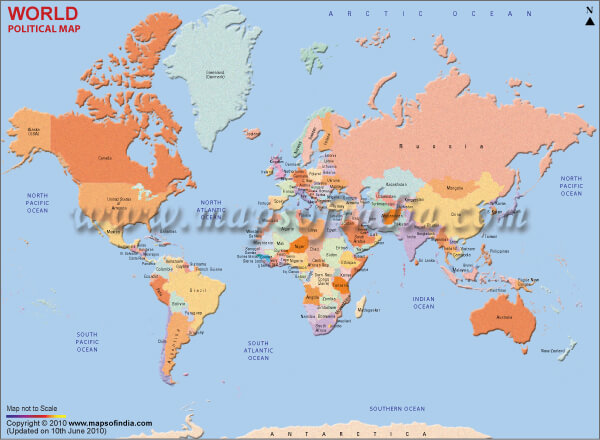 World Map - Political