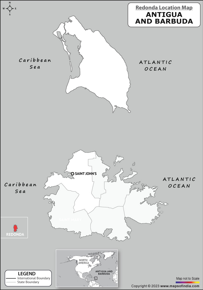 redonda Location Map