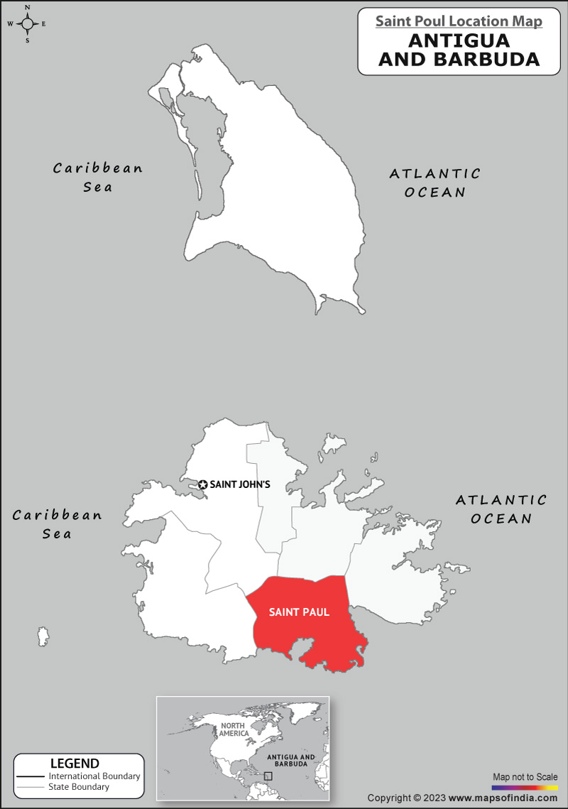 saint-paul Location Map