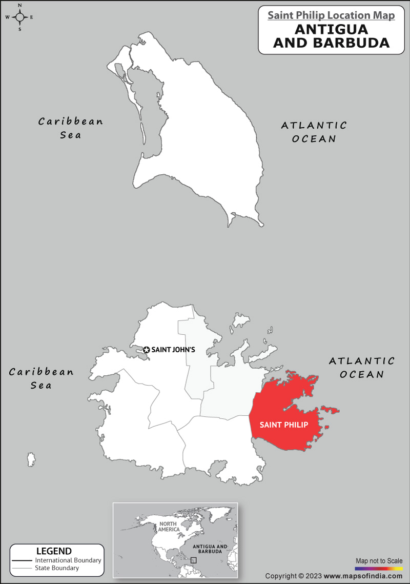 saint-philip Location Map