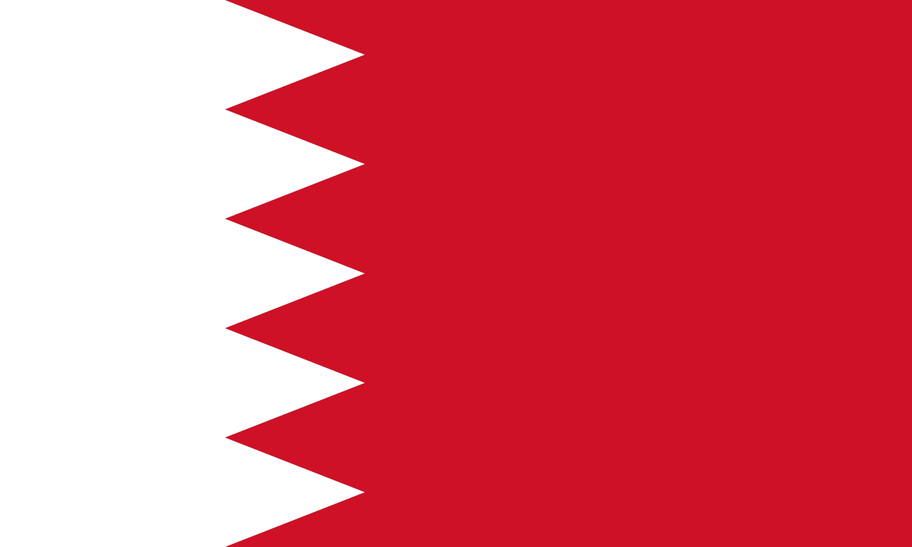 Bahrain National Flag