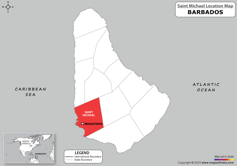 saint-michael Location Map