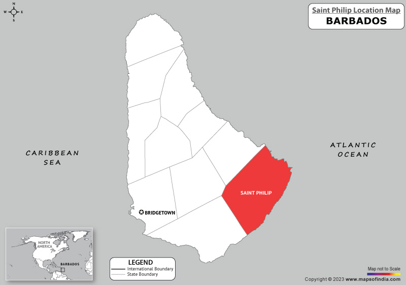 saint-philip Location Map
