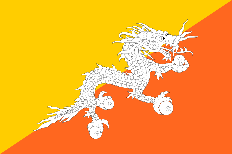 Bhutan National Flag