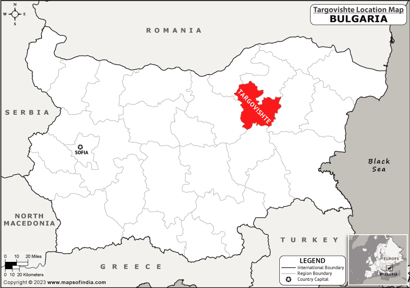 Targovishte Location Map