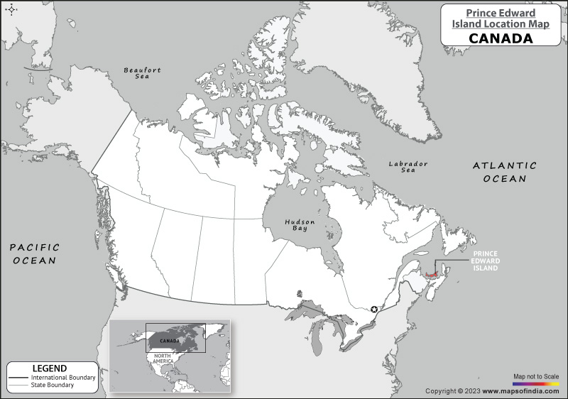 prince-edward-island Location Map