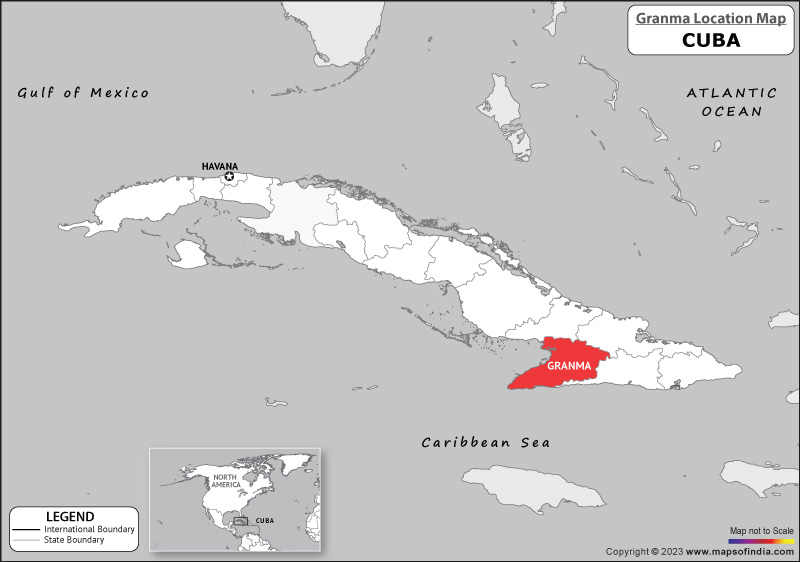 granma Location Map