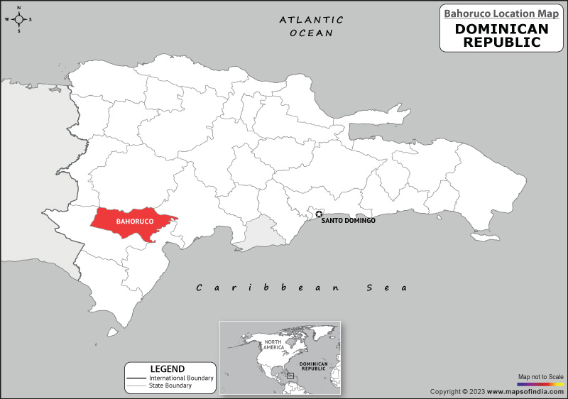 Bahoruco Location Map