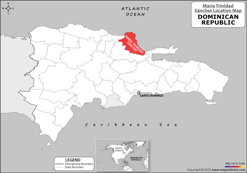 Maria Trinidad Location Map