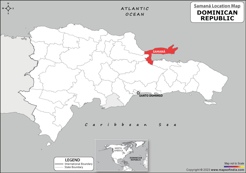 Samana Location Map