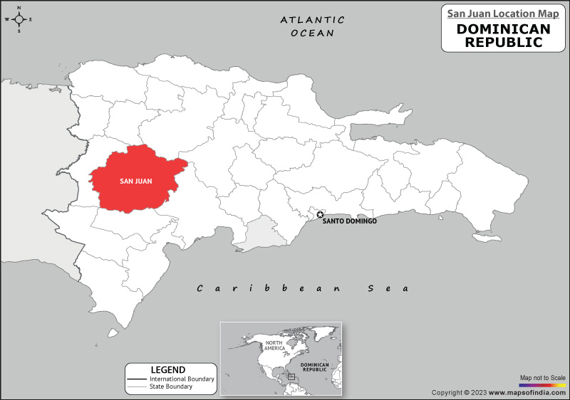San Juan Location Map