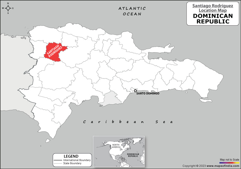 Map of Santigo Location Santigo Location Map
