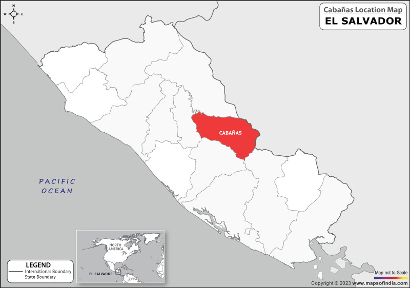 Cabanas Location Map