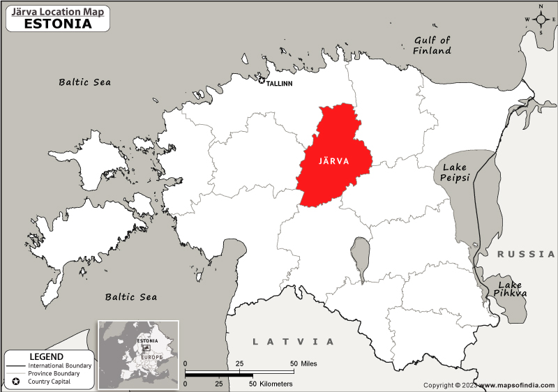 Jarva Location Map