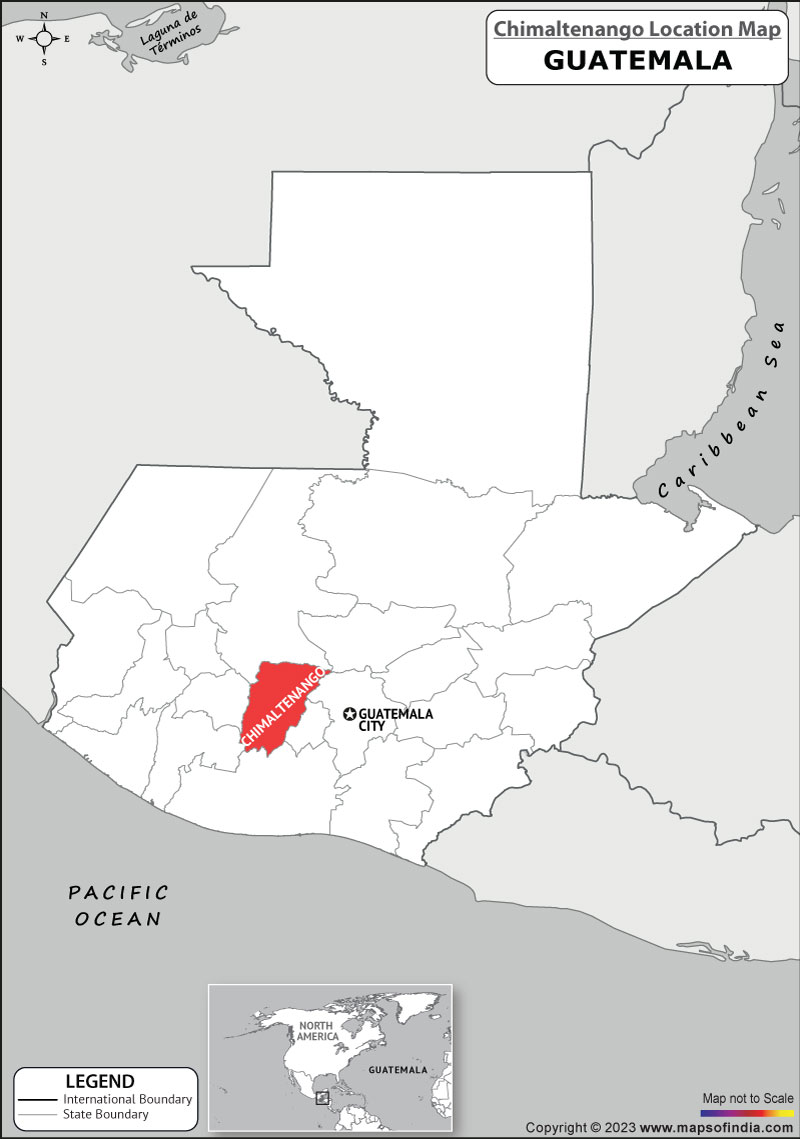 Chimaltenango Location Map