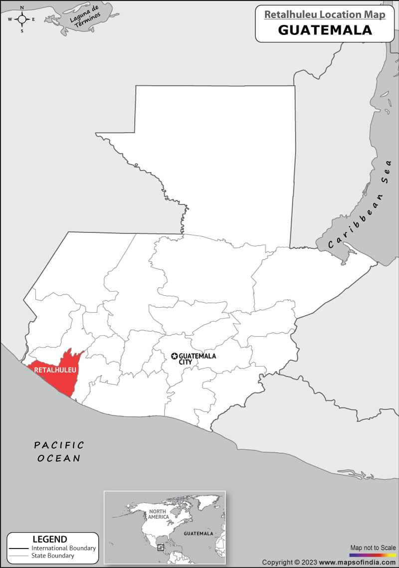 Retalhuleu Location Map