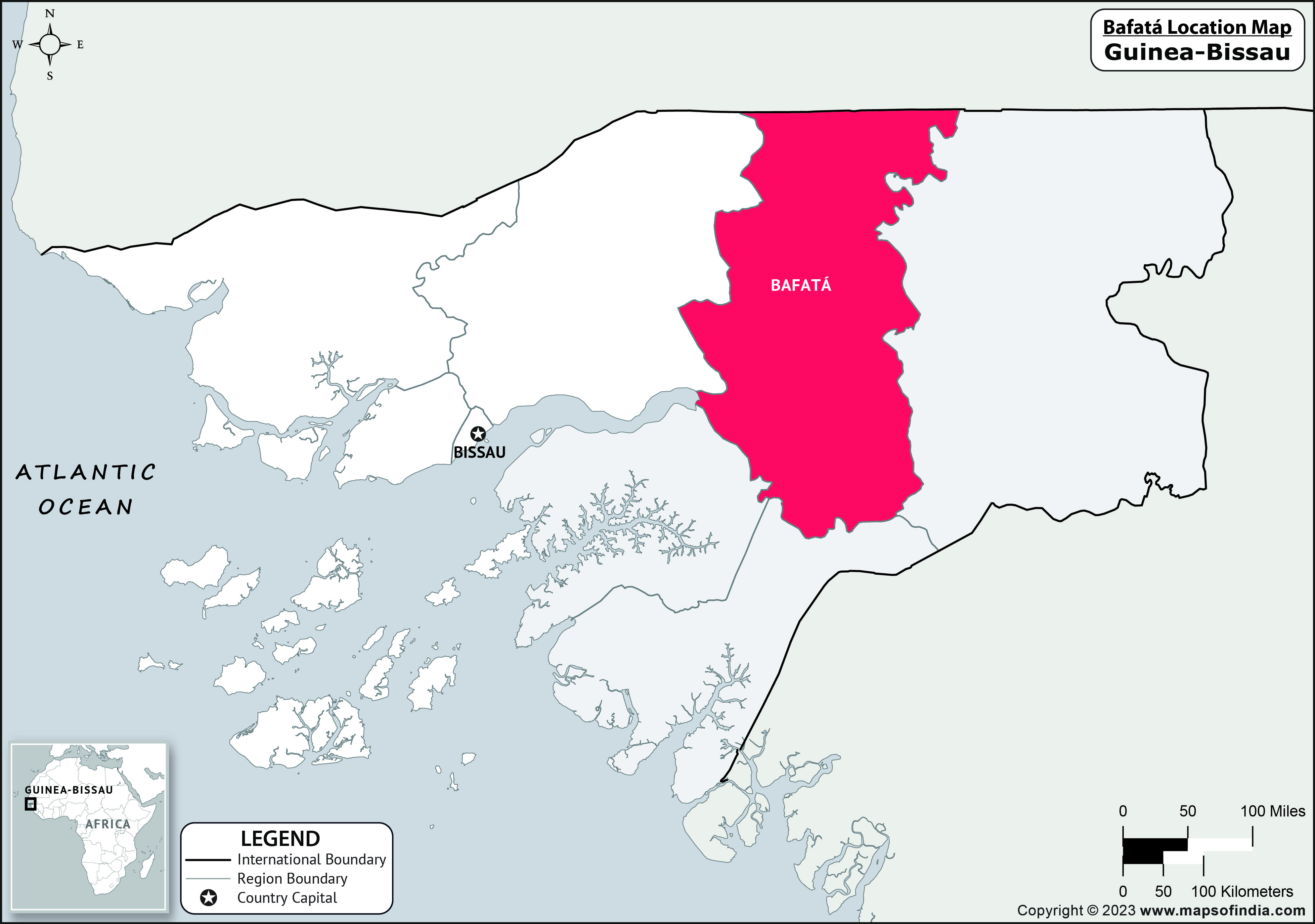 Bafata Location Map