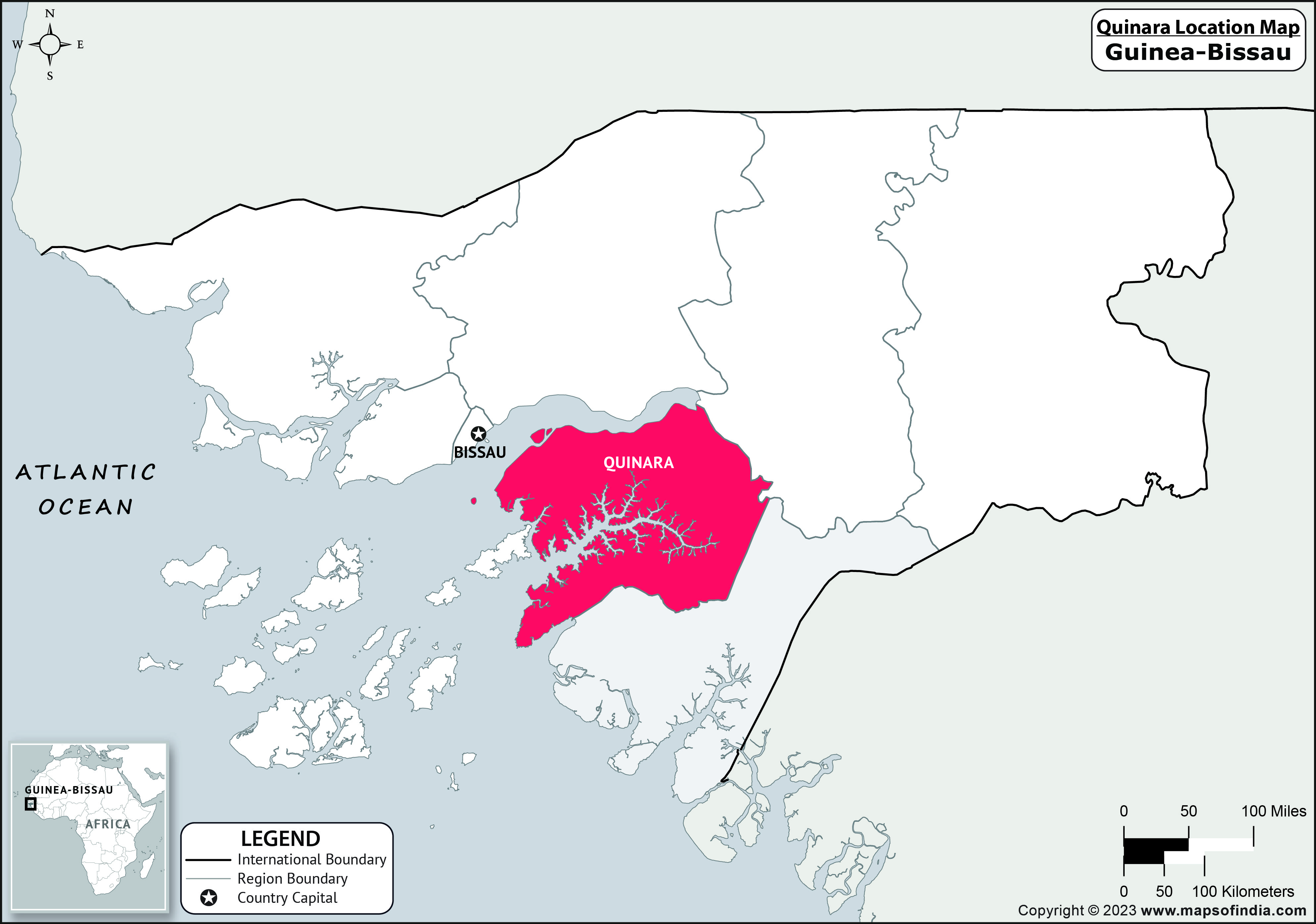 Quinara, Google Map, Guinea-Bissau | Google Map of Quinara Satellite View