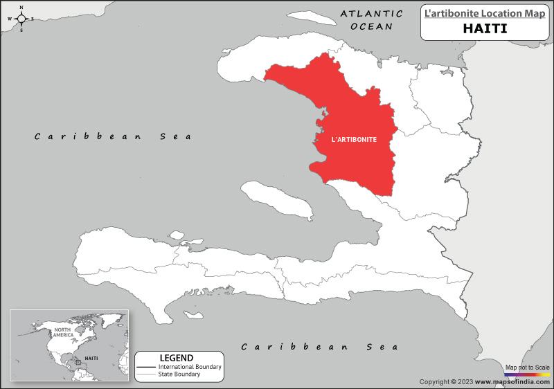 l-artibonite Location Map