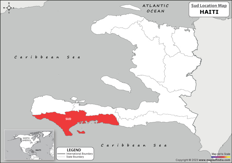 sud Location Map