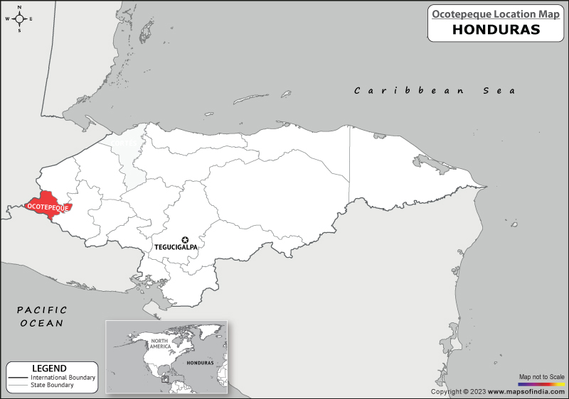 Ocotepeque Location Map
