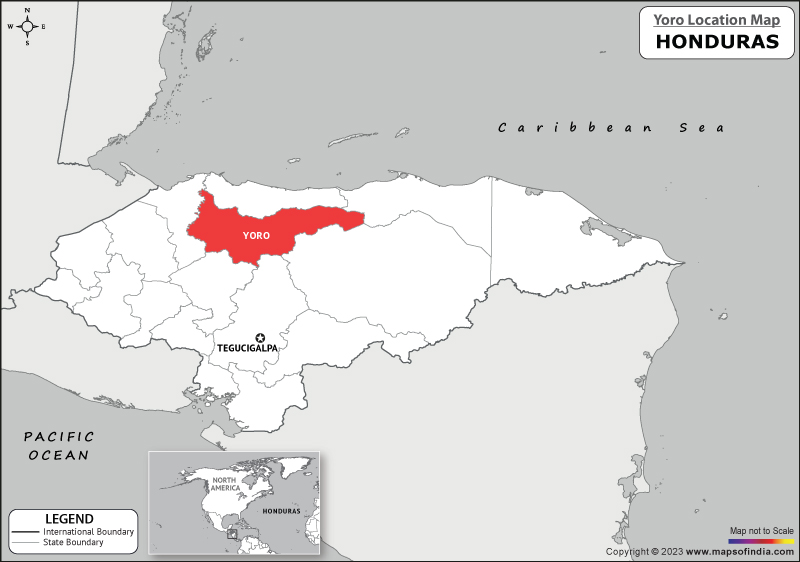 Yoro Location Map