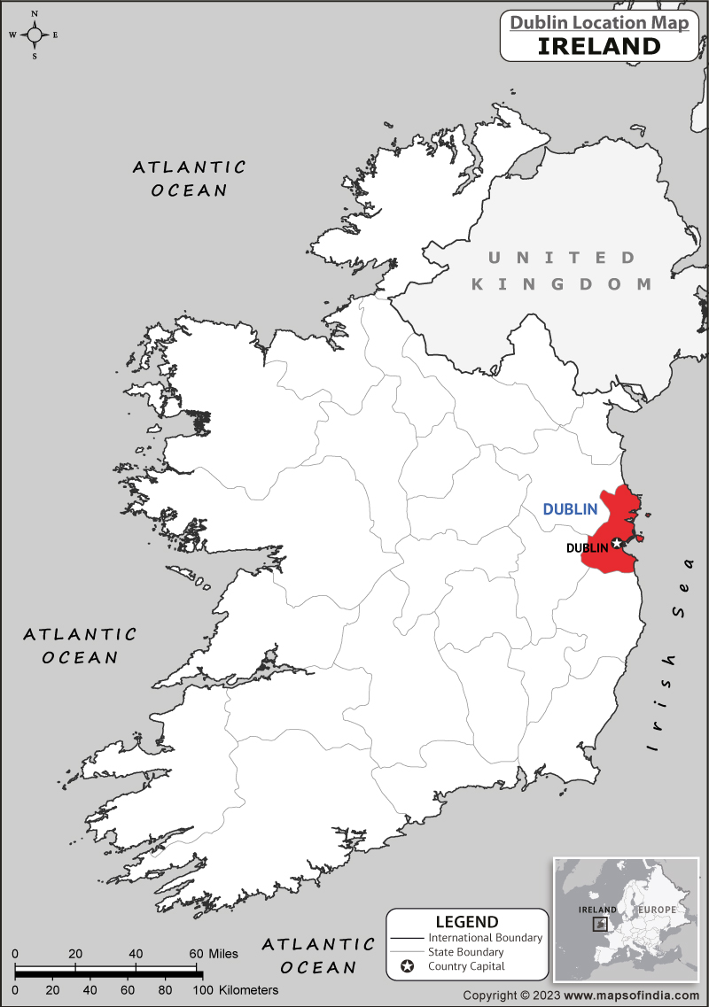 Dublin Location Map