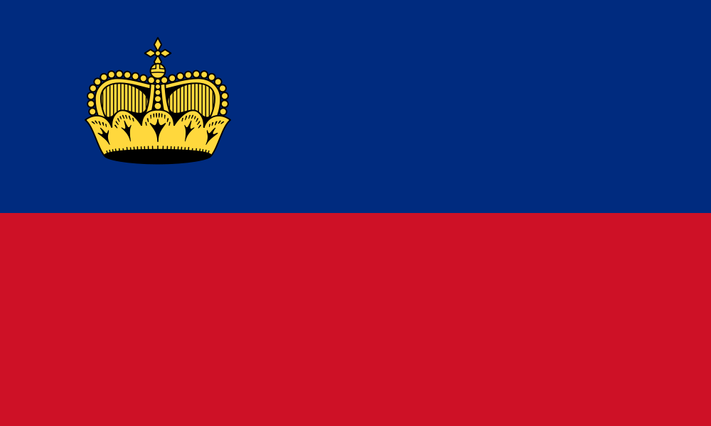 Liechtenstein National Flag