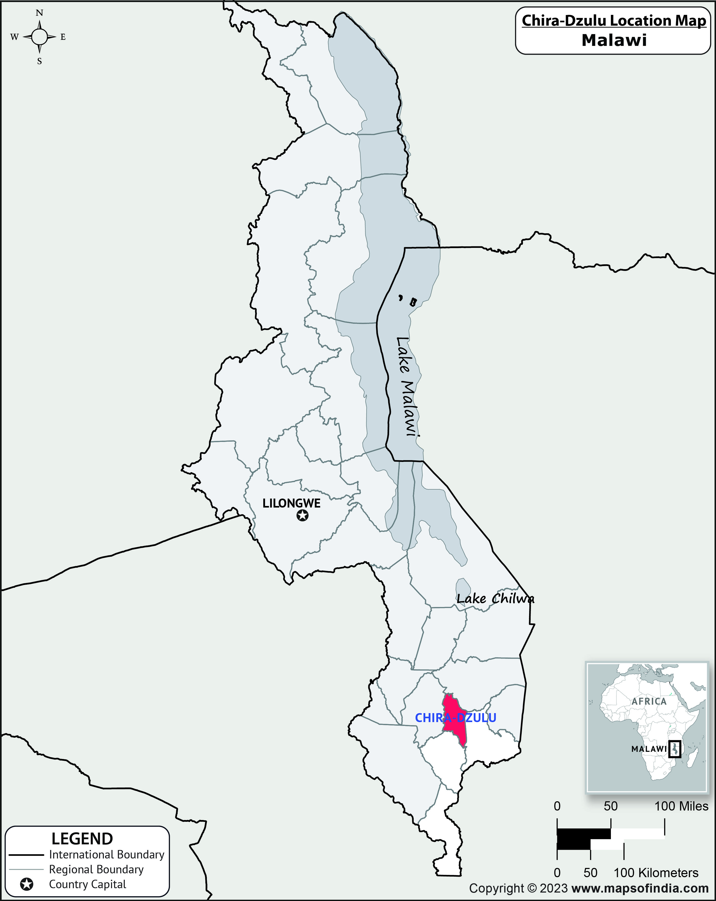 Chira Dzulu Location Map