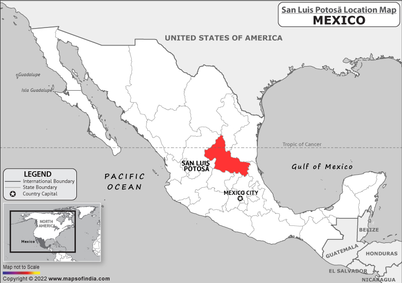 san-luis-potosa Location Map