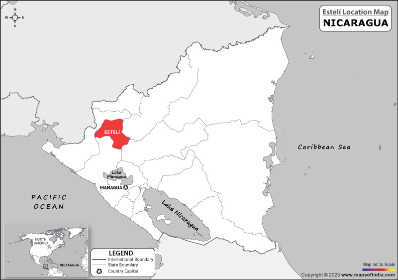 Esteli Location Map