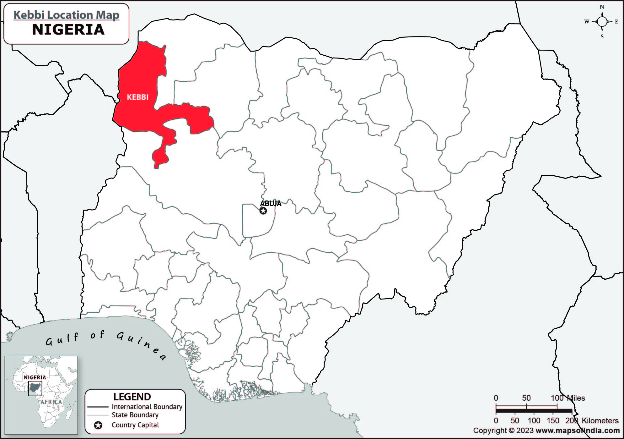 Map of Kebbi Location Kebbi Location Map