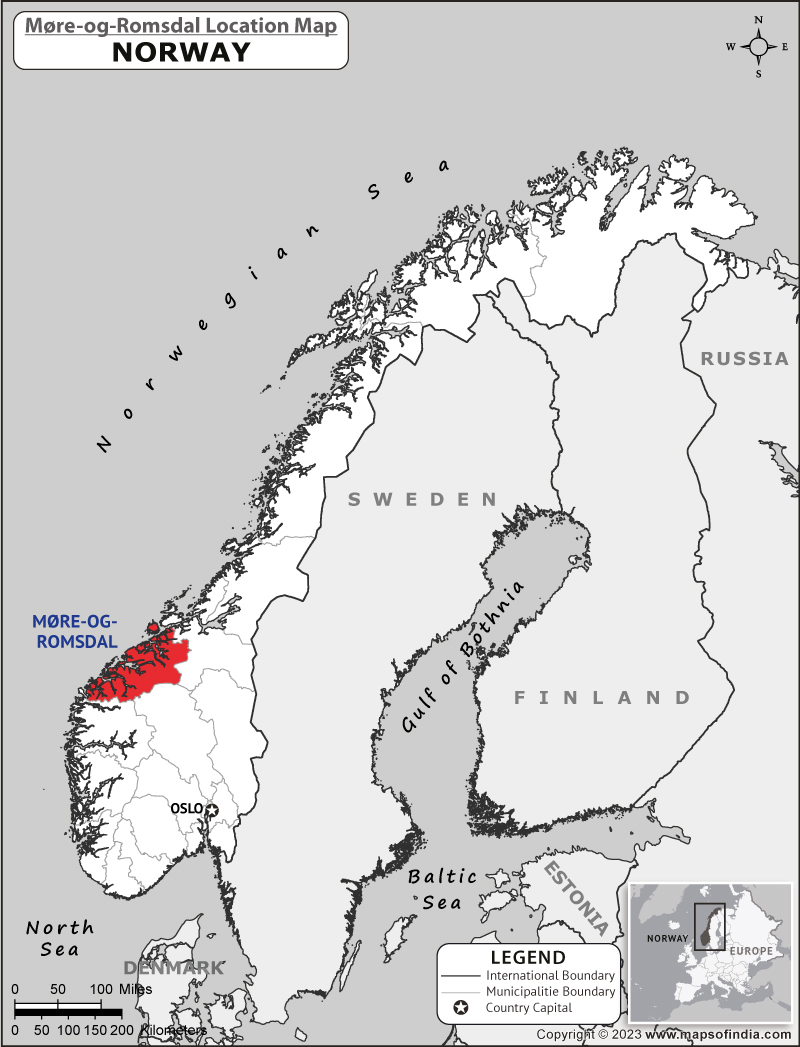 More Og Romsdal Location Map