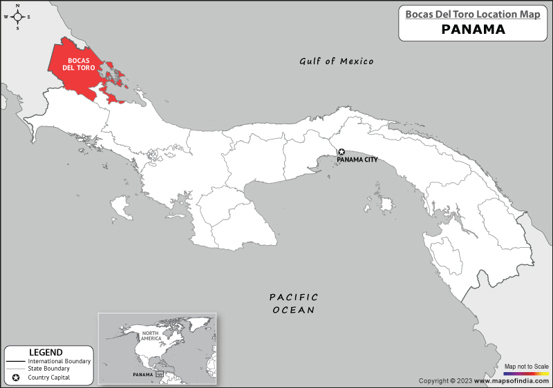 bocas-del-toro Location Map