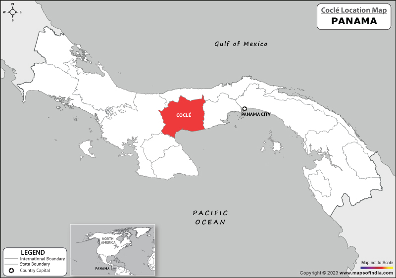 cocle Location Map