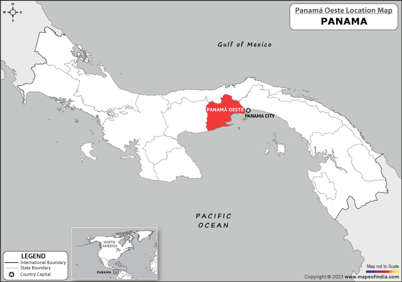panama-oeste Location Map