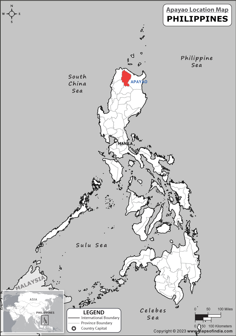Apayao Location Map