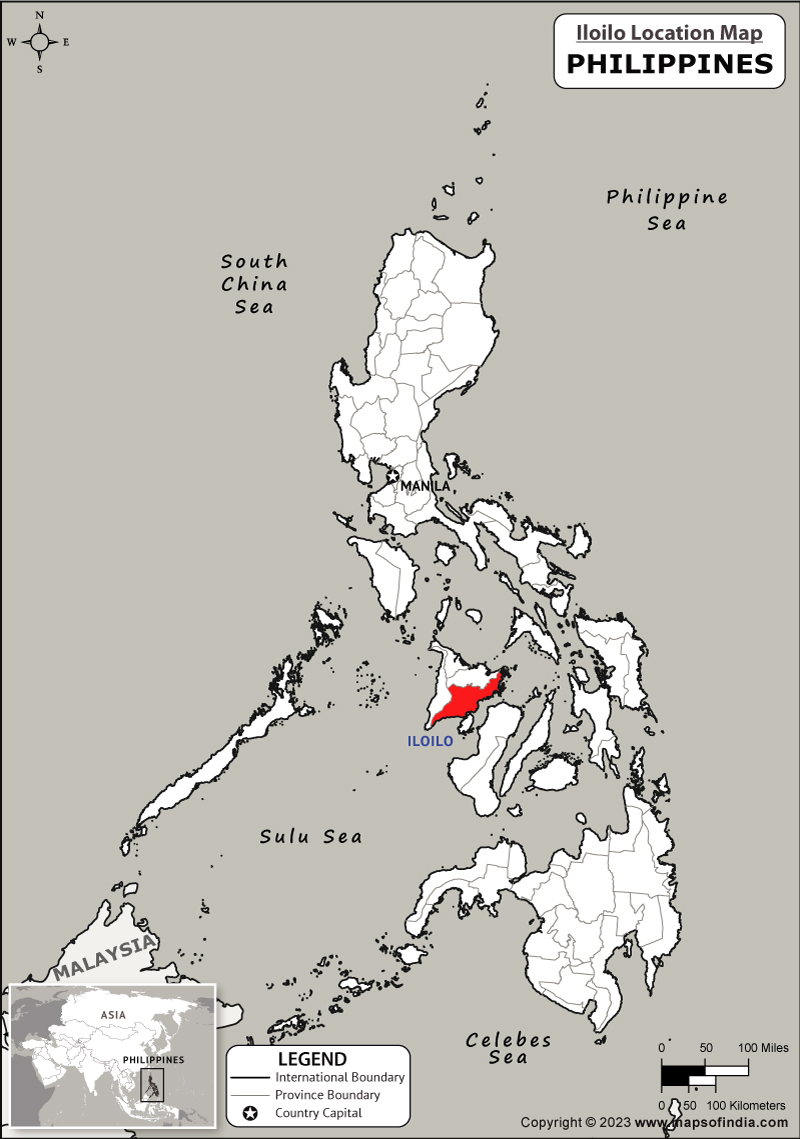 Iloilo Location Map