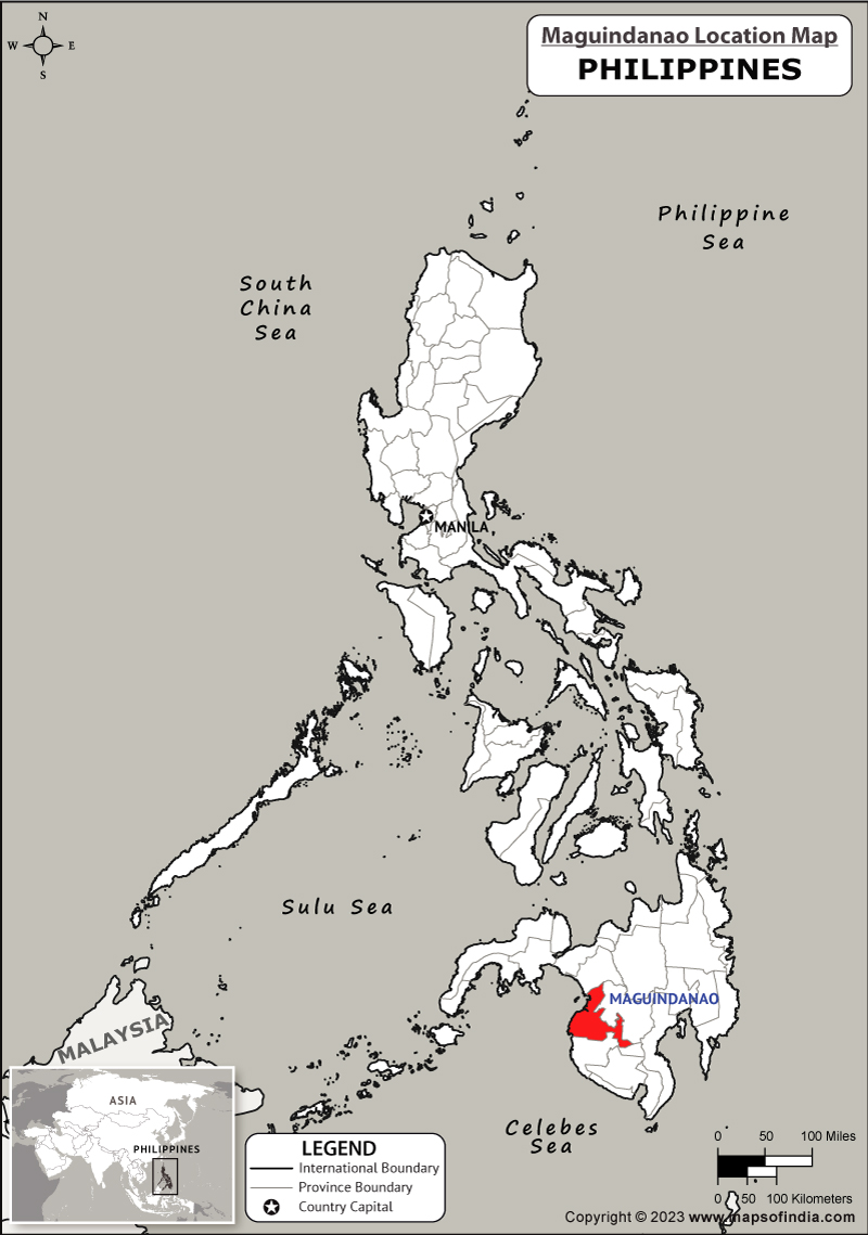 Maguindanao Location Map