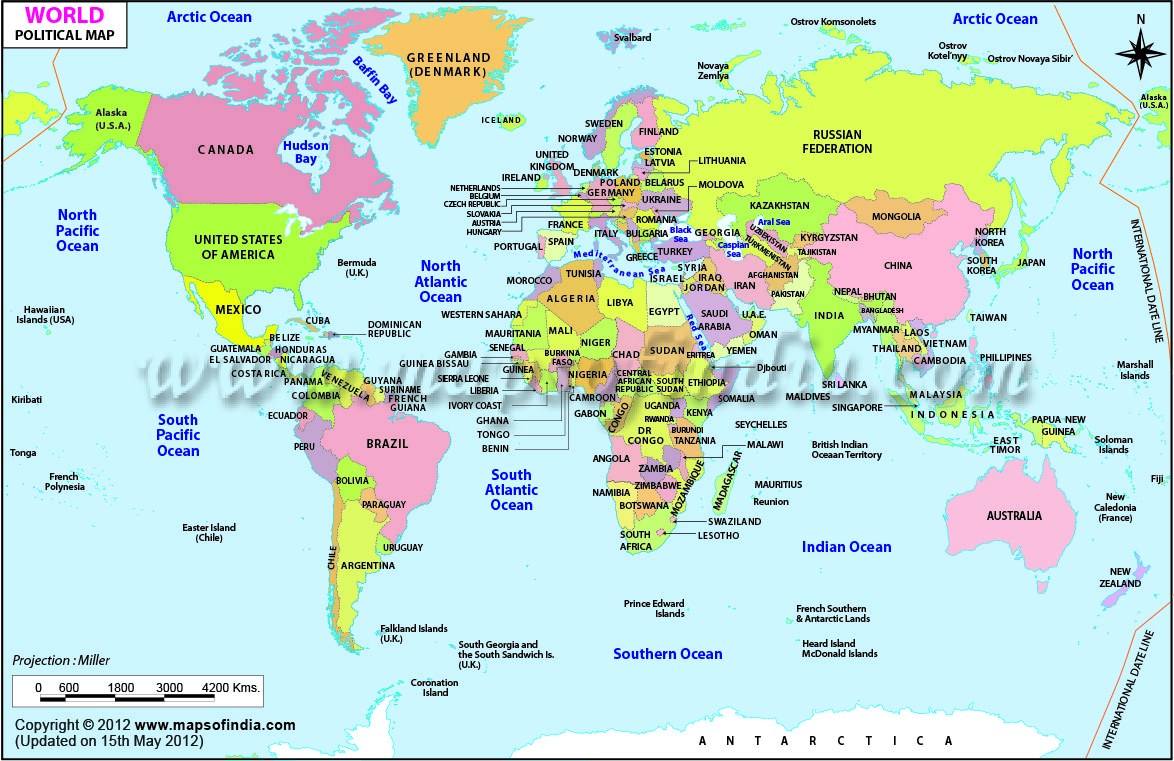 Vlek Vermelding Makkelijker maken World Map Printable, Printable World Maps in Different Sizes