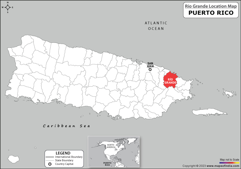 Rio Location Map