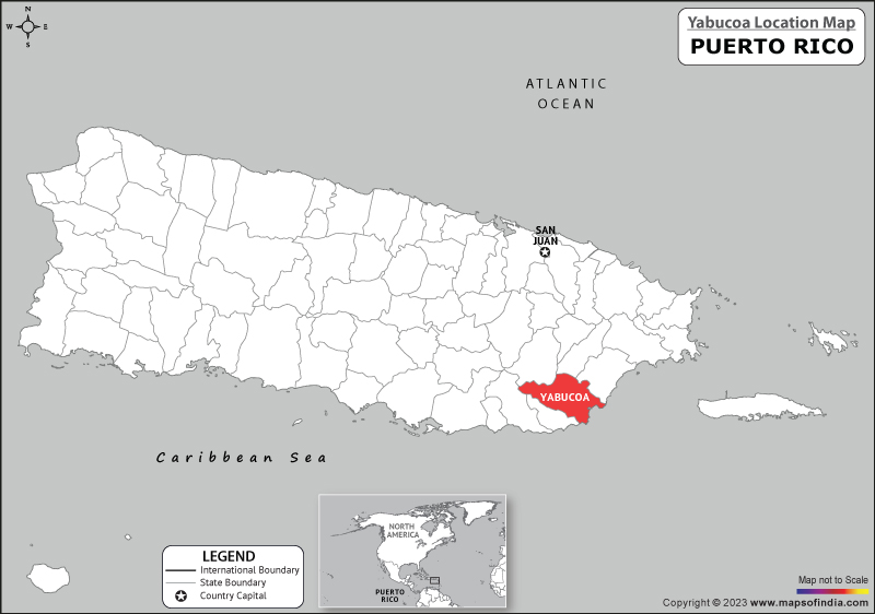 Yabucoa Location Map