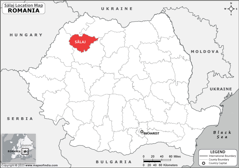 Salaj Location Map