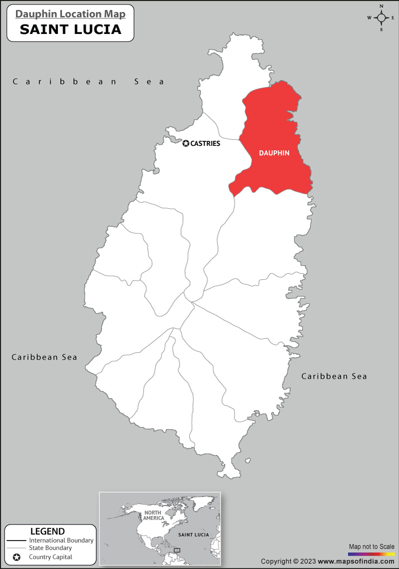 Dauphin Location Map