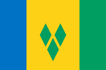 Saint Vincent and The Grenadines National Flag