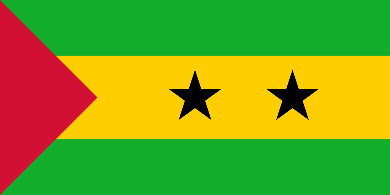 Sao Tome and Principe National Flag