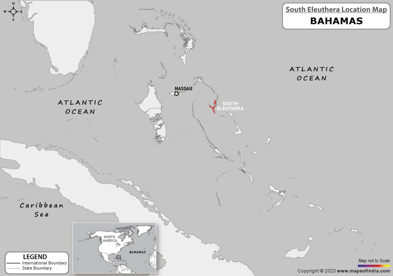 south-eleuthera Location Map